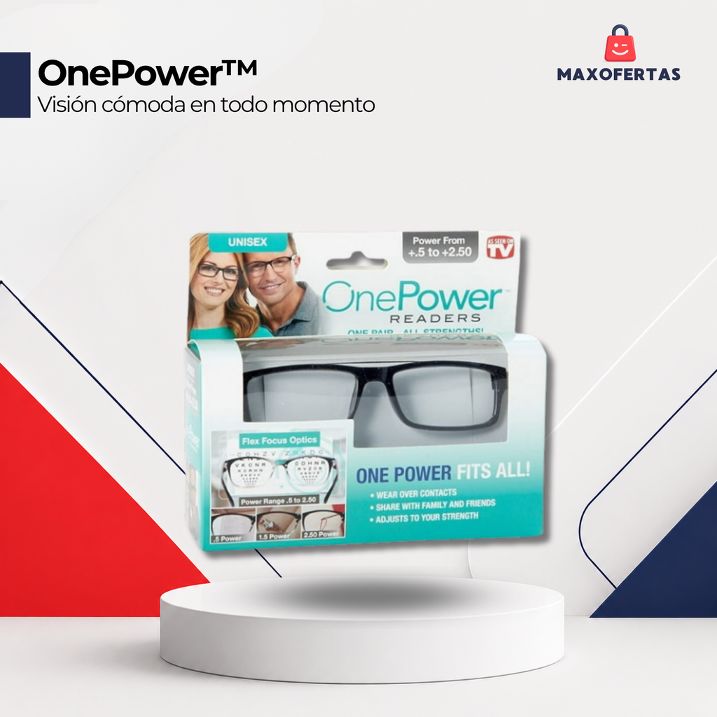 Lentes One Power™ - Visión cómoda en todo momento