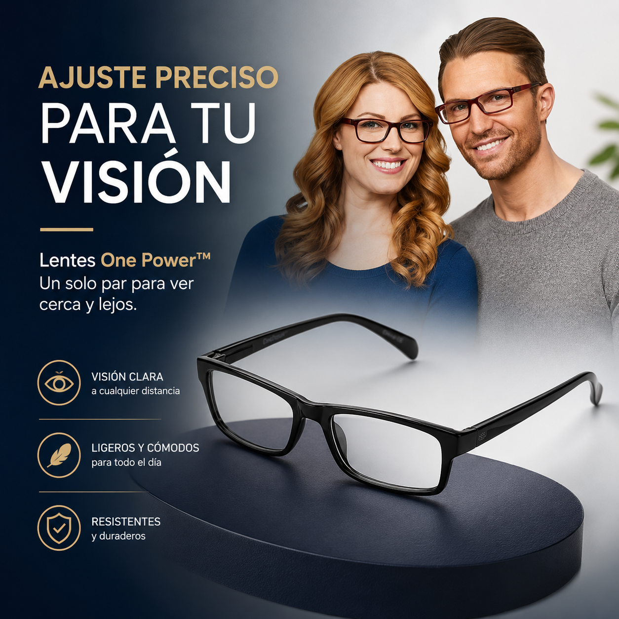 Lentes One Power™ - Visión cómoda en todo momento